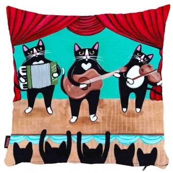 Kedili Yastık Kılıfı-108